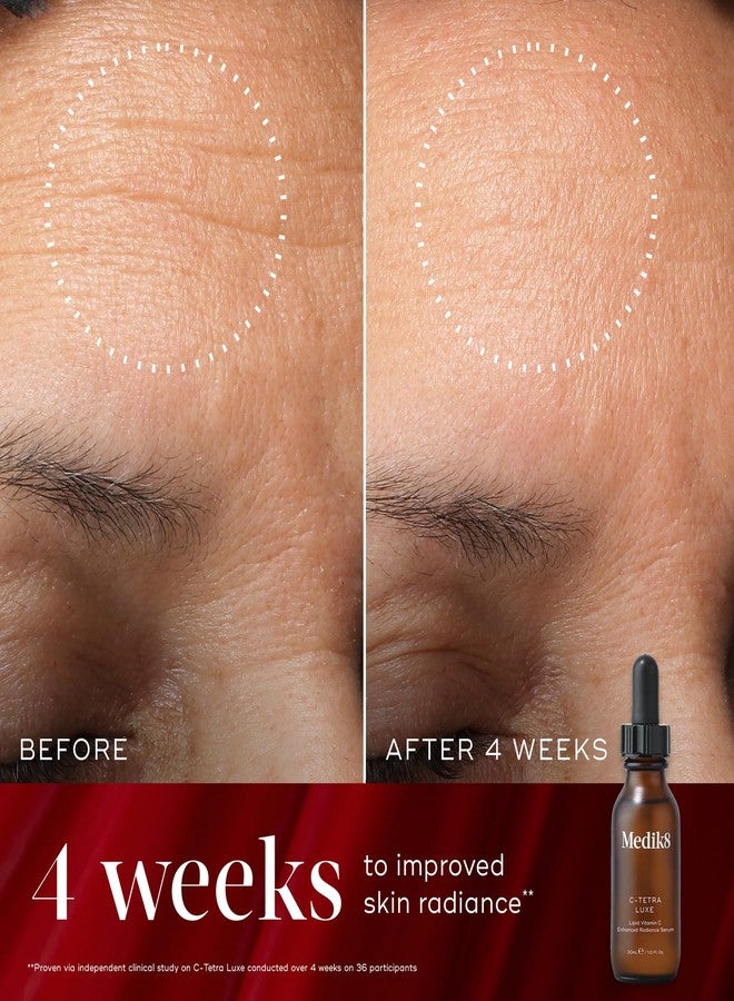 Medik8 Radiance Wrapped Kit - Vitamin C Serum for Face - Facial Cream for Women and Men - Hydrating Peptide Face Moisturizer - 2 pc - Image 4